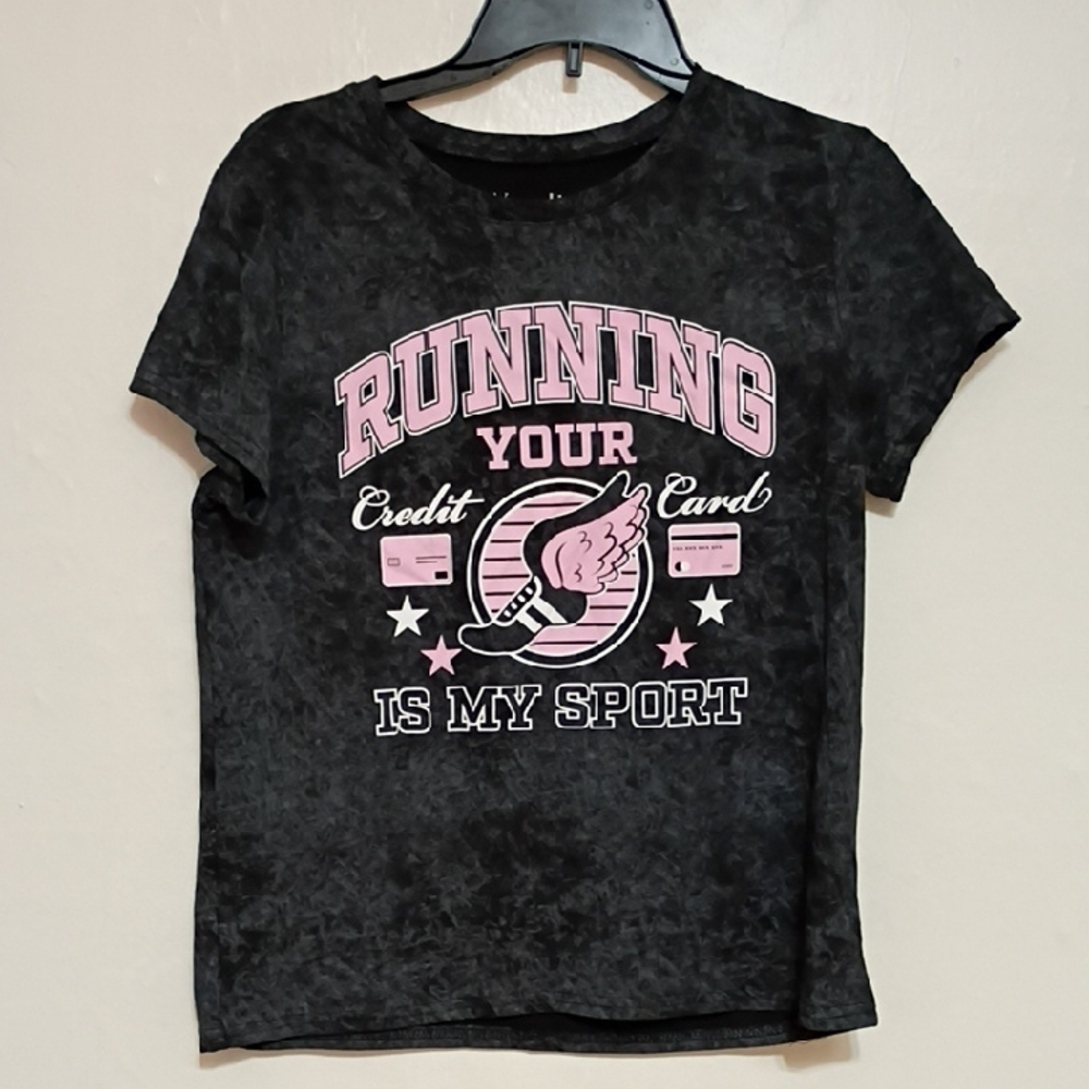 Wound Up Graphic Tee Size M 8-10 NWOT